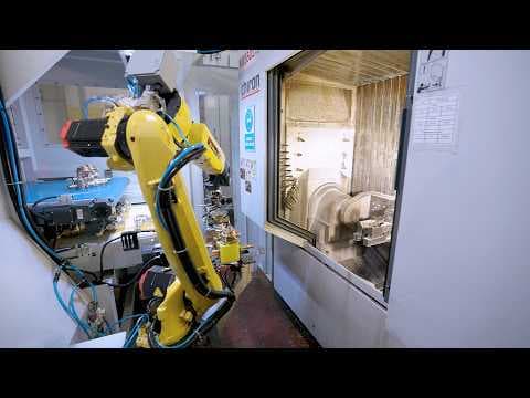 Complex Geometries? Flexible CNC Machine Tending