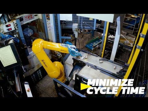 Robotic Cell For Transfer Machines