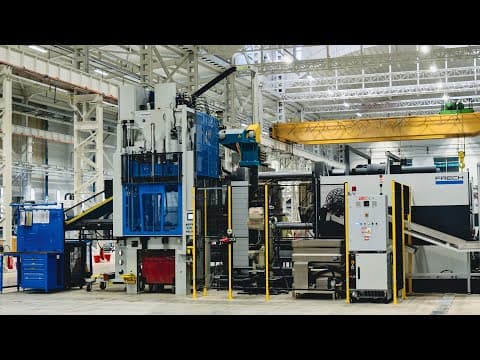 Robotics Cell For Die Casting // ABB Foundry
